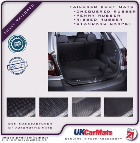 Genuine Hitech Mercedes CL Class C215 1999-2006 Carpet / Rubber Dog / Golf / Pets Boot Liner Mat