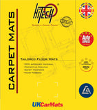 Vauxhall Chevette 1975-1978 Black Tailored Carpet Car Mats HITECH