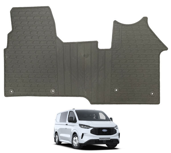 NEW Ford Transit Custom Manual Second Generation 2024 onwards Premium Moulded TPE Rubber Van Mats