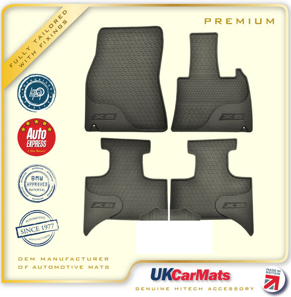 BMW X5 E53 1999-2006 Premium Moulded TPE Rubber Car Mats