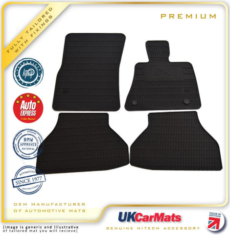 BMW X6 E71/E72 2008-2015 Premium Moulded TPE Rubber Car Mats