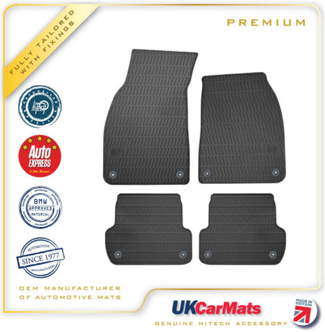 Audi A4 2001-2008 Premium Moulded TPE Rubber Car Mats