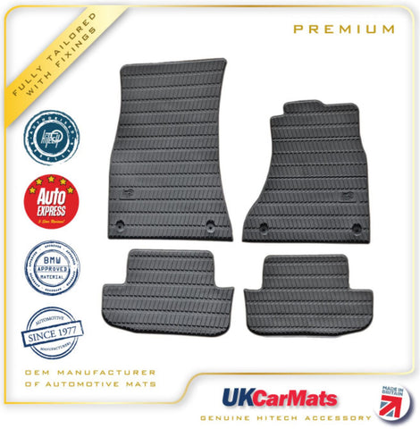 Audi A5 Cabriolet / Coupe 2007-2016 Premium Moulded TPE Rubber Car Mats