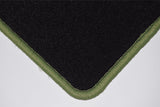 Mercedes SLK / SLC (R172) 2 Seater 2011-2020 Black Tailored Carpet Car Mats HITECH
