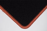 Jaguar XKR / XKR Convertible (Single Eyelet) 1998-2006 Black Tailored Carpet Car Mats HITECH