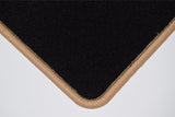 Volkswagen VW  Golf Mk1 Cabriolet 1975-1993 Black Tailored Carpet Car Mats HITECH