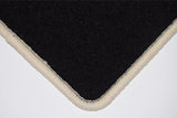 MG MGA 1955-1962 Black Tailored Carpet Car Mats HITECH