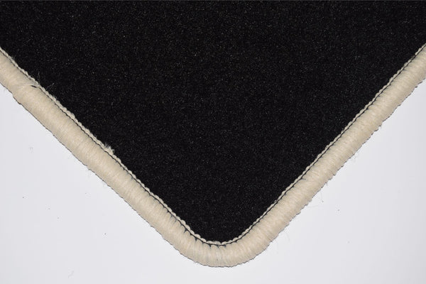 Nissan Almera 3 dr 1995-2000 Black Tailored Carpet Car Mats HITECH