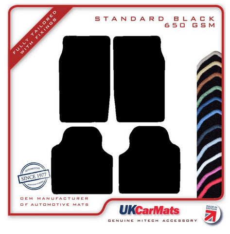 Ford Cortina Mk5 1979-1982 Black Tailored Carpet Car Mats HITECH