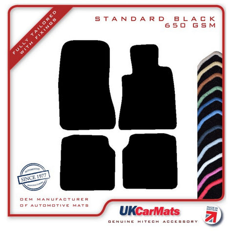 Mercedes S Class (W140) Saloon LWB 1991-1999 Black Tailored Carpet Car Mats HITECH