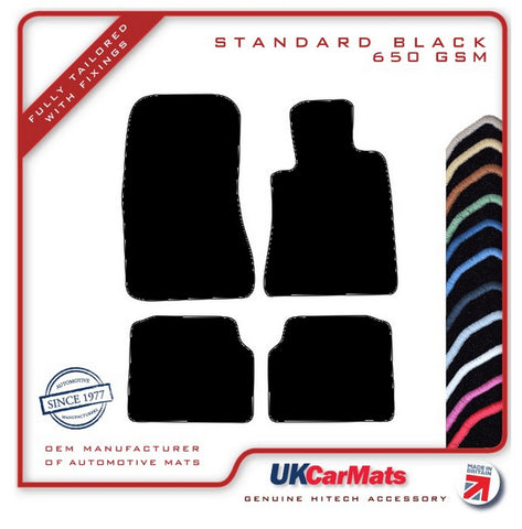 Mercedes S Class (W140) Saloon 1991-1999 Black Tailored Carpet Car Mats HITECH