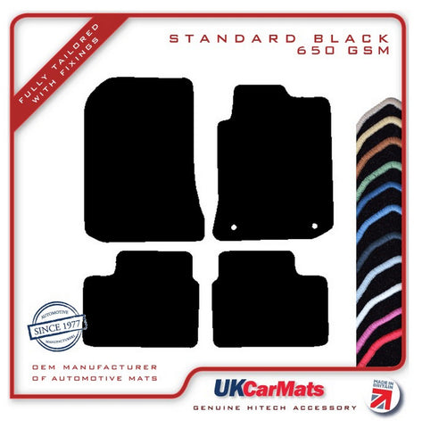 MG ZT / ZT-T 2001-2005 Black Tailored Carpet Car Mats HITECH