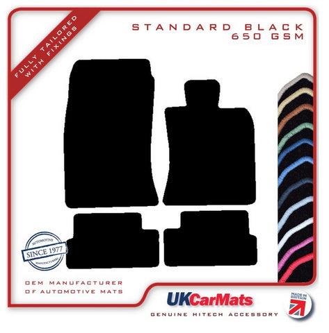 Mini R56 2006-2013 Black Tailored Carpet Car Mats HITECH