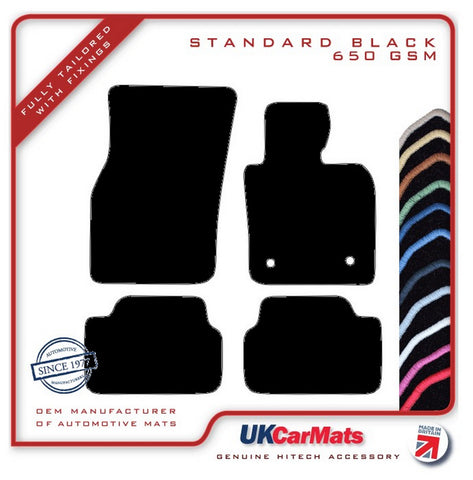 Mini Mk3 Hatchback 5dr F55 2015 onwards Black Tailored Carpet Car Mats HITECH