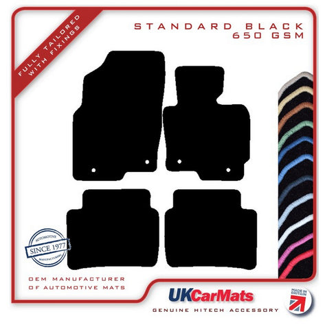 Mazda CX-5 2017 onwards Black Tailored Carpet Car Mats HITECH