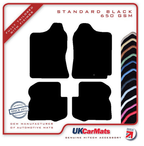 Suzuki Jimny Manual 1998-2018 Black Tailored Carpet Car Mats HITECH