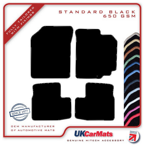 Suzuki Swift 2005-2010 Black Tailored Carpet Car Mats HITECH