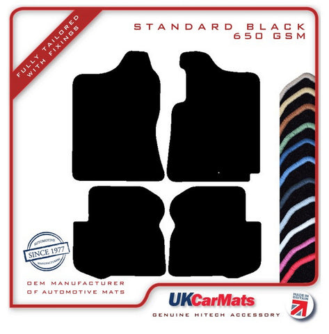 Suzuki Jimny Automatic 1998-2018 Black Tailored Carpet Car Mats HITECH