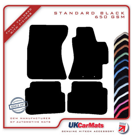 Subaru Impreza Saloon 2007-2015 Black Tailored Carpet Car Mats HITECH