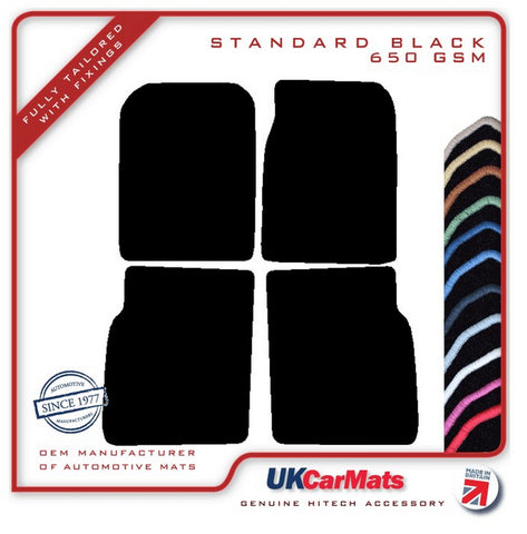 Suzuki Vitara LWB 1989-1999 Black Tailored Carpet Car Mats HITECH