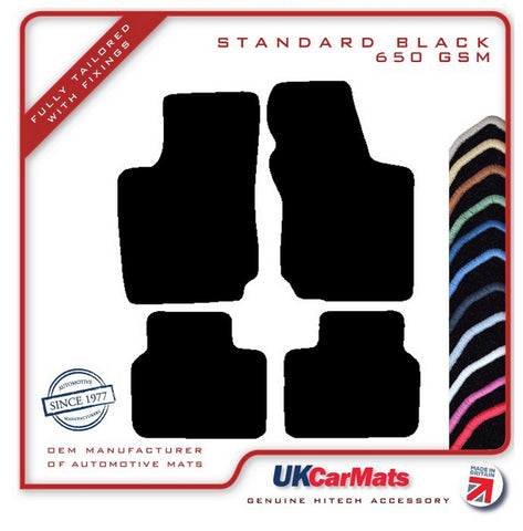 Vauxhall Corsa 1993-2000 Black Tailored Carpet Car Mats HITECH