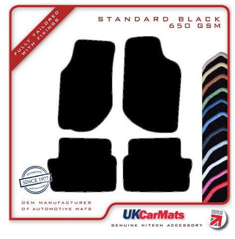 Volvo 940/960 Manual 1990-1999 Black Tailored Carpet Car Mats HITECH