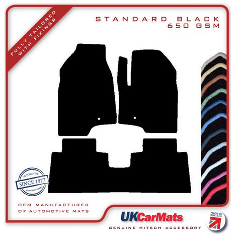 Vauxhall Antara 2006-2015 Black Tailored Carpet Car Mats HITECH