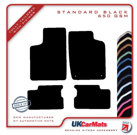 Vauxhall Astra Mk2 GTE 1985-1991 Black Tailored Carpet Car Mats HITECH