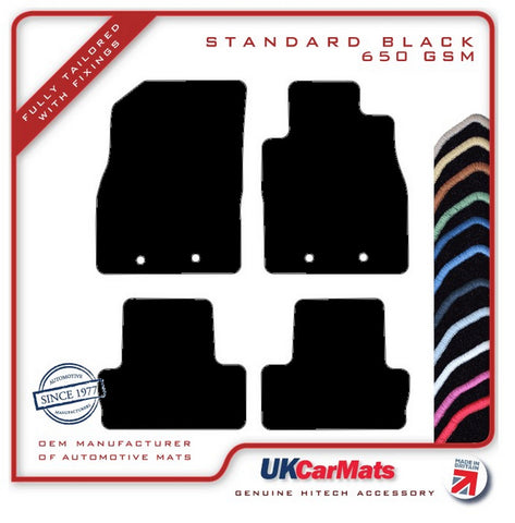 Vauxhall Ampera 2011-2019 Black Tailored Carpet Car Mats HITECH