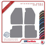 Mitsubishi Colt 1996-2004 Grey Tailored Carpet Car Mats HITECH