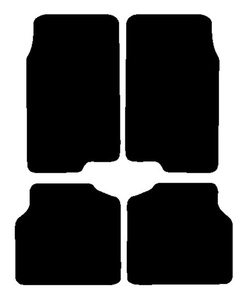 Ford Cortina Mk4 1976-1979 Black Premium Carpet Tailored Car Mats NV HITECH