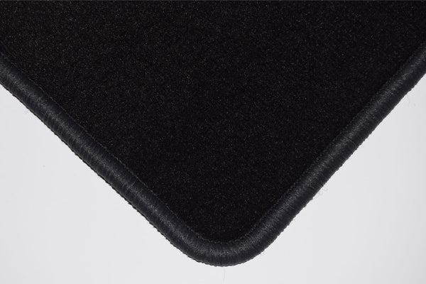 Volvo XC70 Manual 2007-2016 Black Luxury Velour Tailored Car Mats HITECH