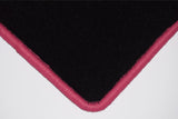 MG Midget 1963-1974 Black Luxury Velour Tailored Car Mats HITECH