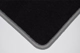 Subaru Legacy 1989-1993 Black Luxury Velour Tailored Car Mats HITECH