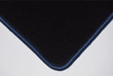 Triumph TR4 / TR4A 1961-1967 Black Luxury Velour Tailored Car Mats HITECH