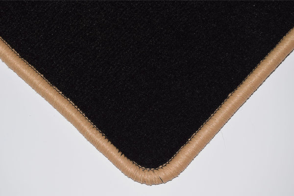 Fiat Stilo 2002-2007 Black Luxury Velour Tailored Car Mats HITECH