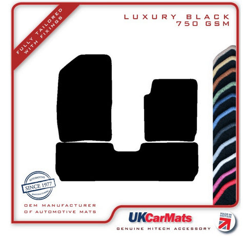 Citroen Xsara Picasso 2000-2010 Black Luxury Velour Tailored Car Mats HITECH