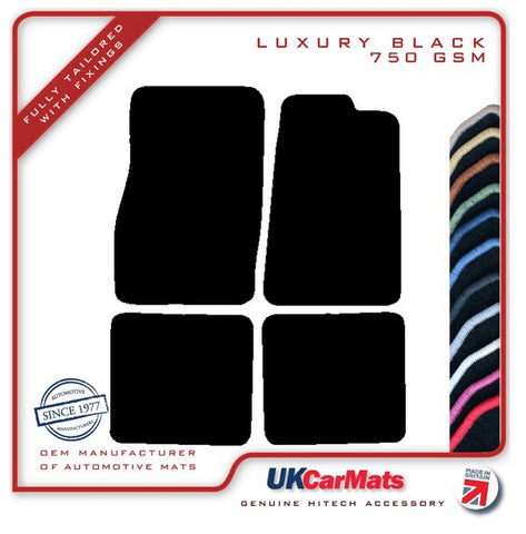 Ford Explorer 1997-2001 Black Luxury Velour Tailored Car Mats HITECH