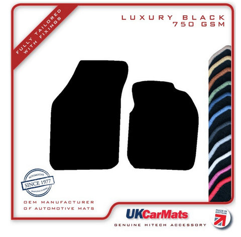 Ford Street Ka 2003-2006 Black Luxury Velour Tailored Car Mats HITECH