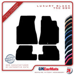 Nissan Silvia 1999-2002 Black Luxury Velour Tailored Car Mats HITECH