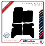 Suzuki Grand Vitara 5dr 1998-2005 Black Luxury Velour Tailored Car Mats HITECH