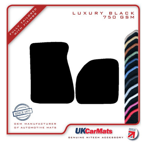 Triumph GT6 / Spitfire 1962-1981 Black Luxury Velour Tailored Car Mats HITECH