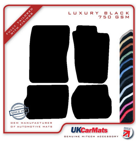 Toyota Celica GT4 4WD (Not Flip-Up Lights) 1994-1999 Black Luxury Velour Tailored Car Mats HITECH