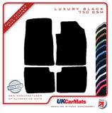 Toyota Camry 1997-2008 Black Luxury Velour Tailored Car Mats HITECH