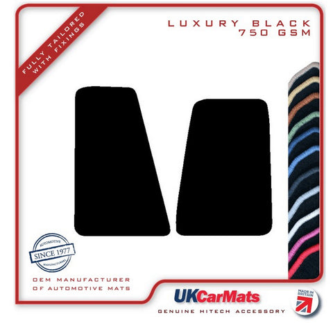 TVR Tuscan 2000-2007 Black Luxury Velour Tailored Car Mats HITECH