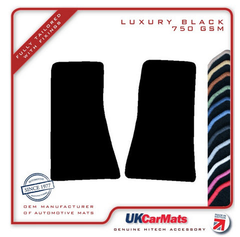 TVR S 1987-1991 Black Luxury Velour Tailored Car Mats HITECH