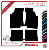 Volkswagen VW  Golf Mk3 Cabriolet 1994-1998 Black Luxury Velour Tailored Car Mats HITECH