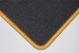 VW Beetle (Front Fixings Only) 1999-2005 Grey Luxury Velour Tailored Car Mats HITECH