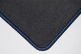 Mercedes SLC 2016 onwards Grey Luxury Velour Tailored Car Mats HITECH