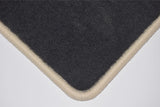 Fiat Punto Grande 2006-2009 Grey Luxury Velour Tailored Car Mats HITECH